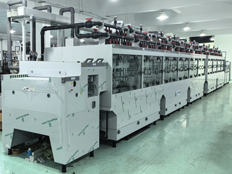 Etching production line